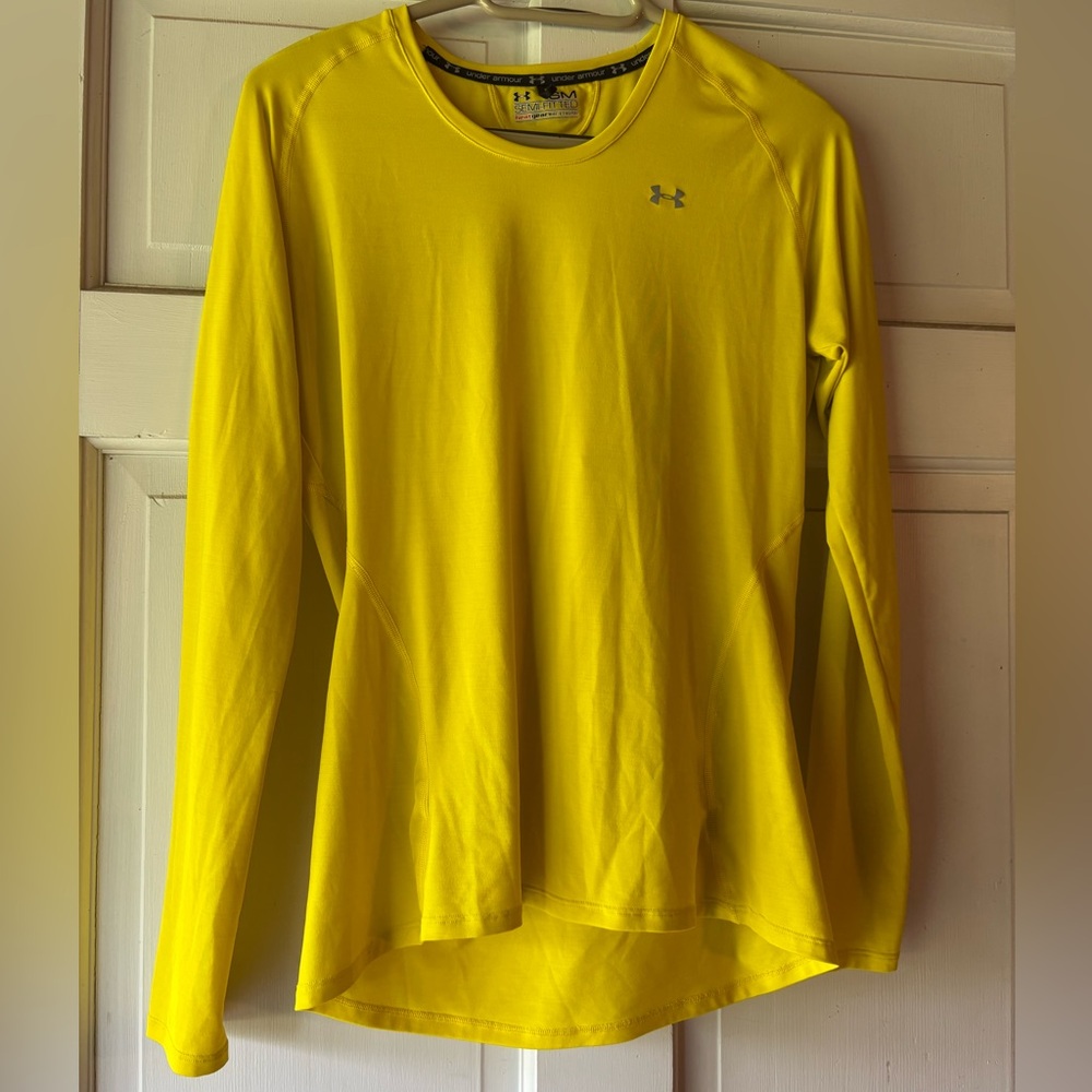 Under Armour Bright Yellow Semi-Fitted Shirt
